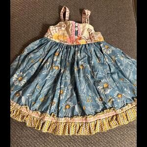 MATILDA JANE PLATINUM size 4t girls dress